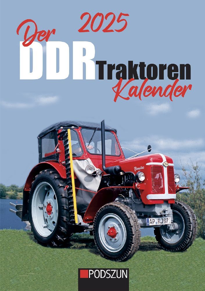 Cover: 9783751611213 | Der DDR Traktoren Kalender 2025 (Monatskalender) | Kalender | 13 S.