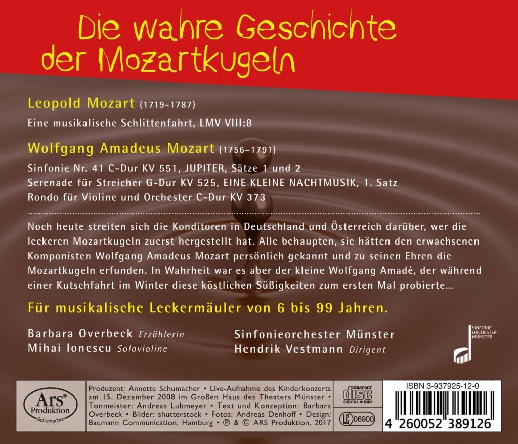 Bild: 4260052389126 | Die wahre Geschichte der Mozartkugeln | Münster | Audio-CD | Deutsch