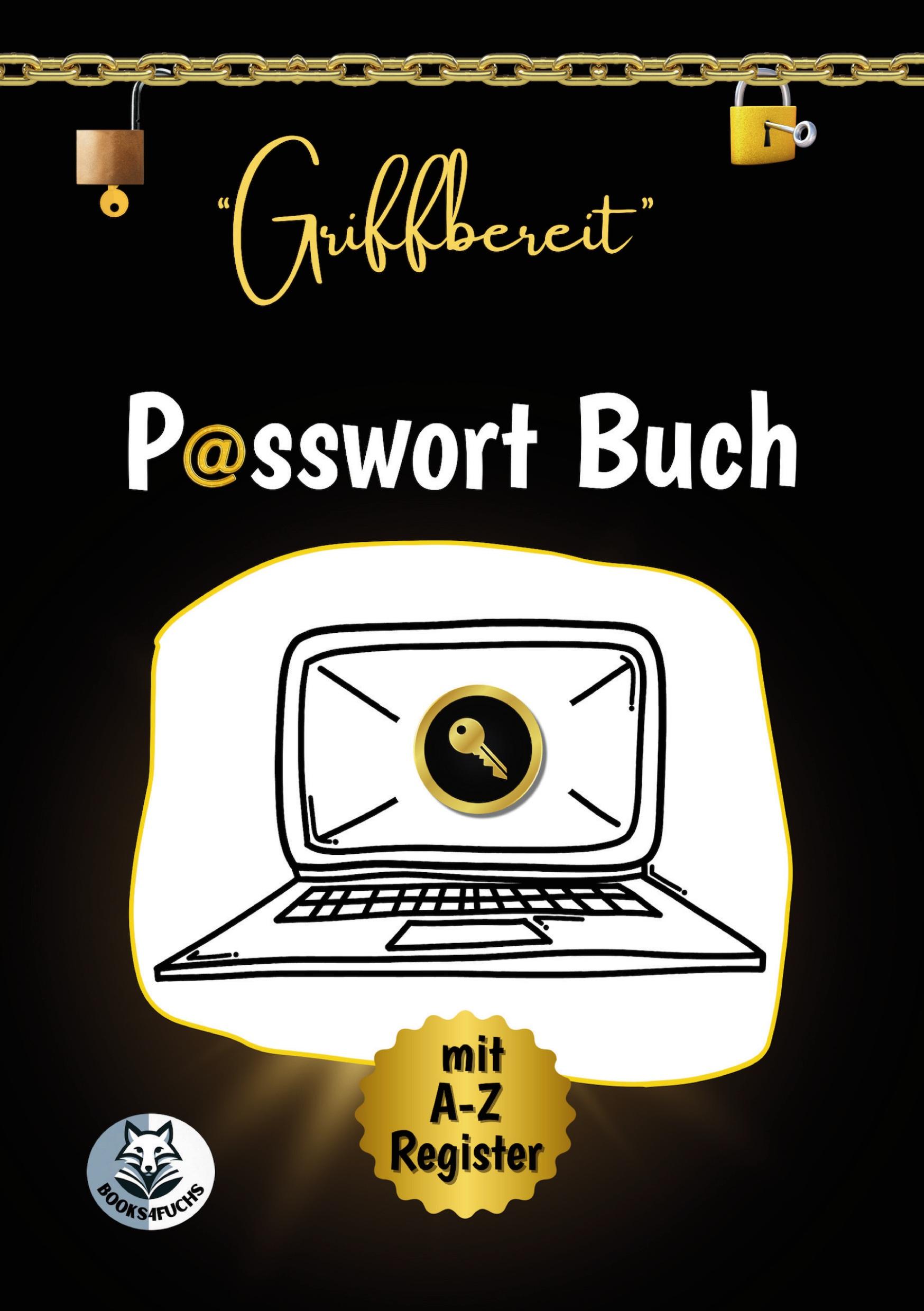 Cover: 9783759211309 | "Griffbereit" - PASSWORT BUCH mit A-Z Register | Books 4Fuchs | Buch