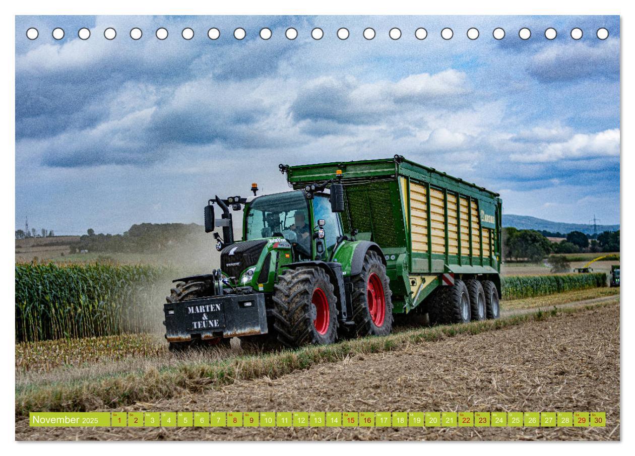 Bild: 9783435182954 | Landwirtschaft - Maisernte (Tischkalender 2025 DIN A5 quer),...