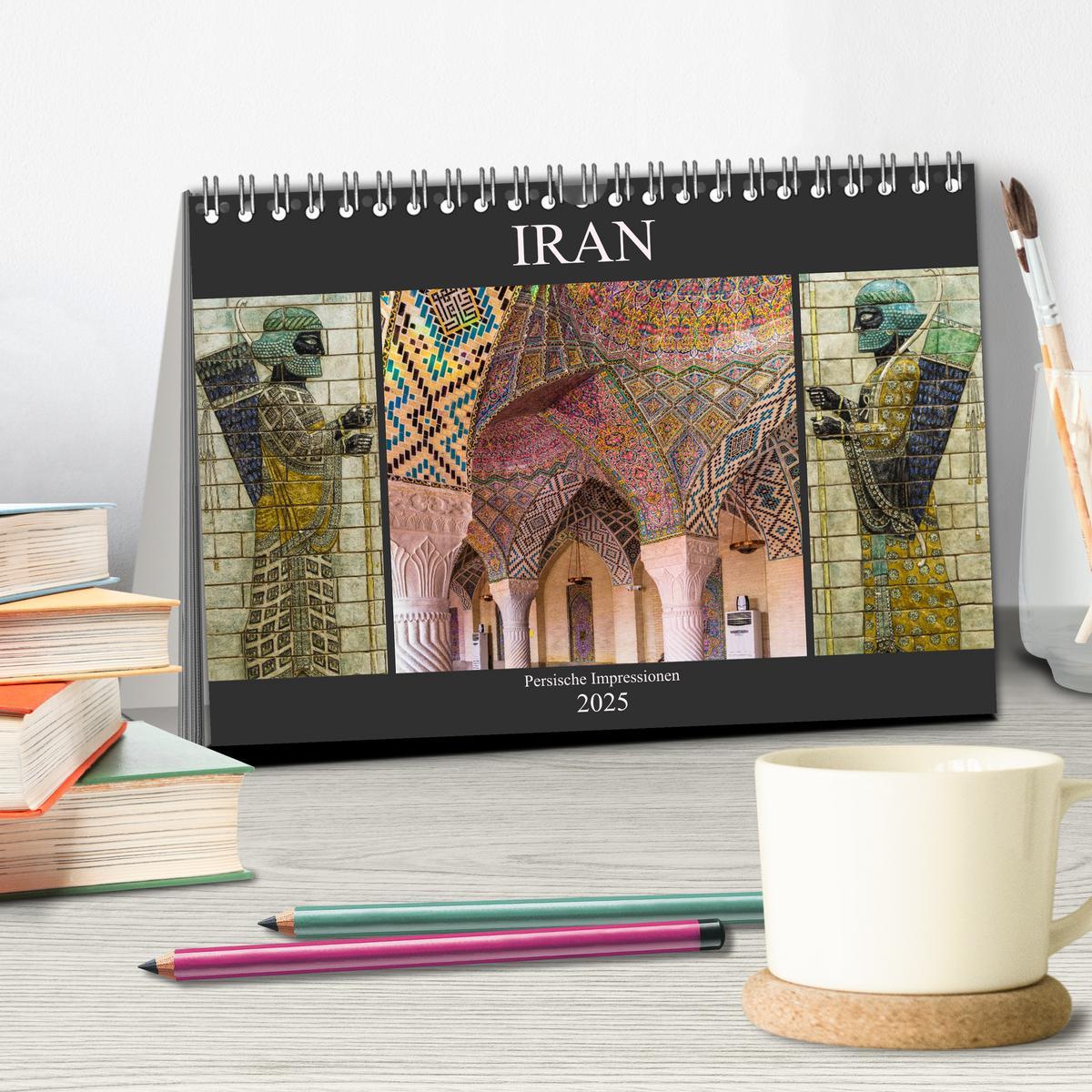 Bild: 9783435344451 | Iran - Persische Impressionen (Tischkalender 2025 DIN A5 quer),...