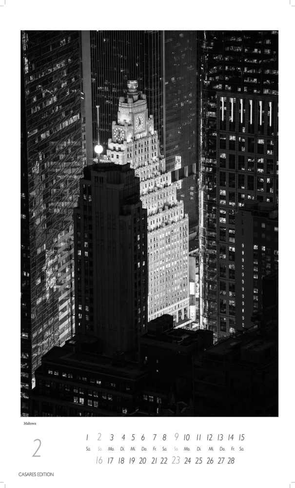 Bild: 9781835241851 | New York schwarz-weiss 2025 S 29x21cm | H.W. Schawe | Kalender | 14 S.