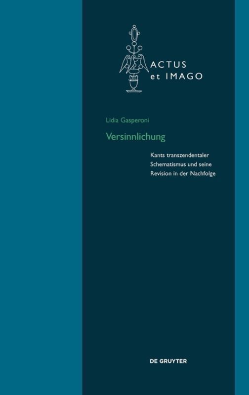 Cover: 9783110475135 | Versinnlichung | Lidia Gasperoni | Buch | X | Deutsch | 2016