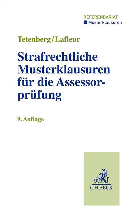 Cover: 9783406812392 | Strafrechtliche Musterklausuren für die Assessorprüfung | Taschenbuch