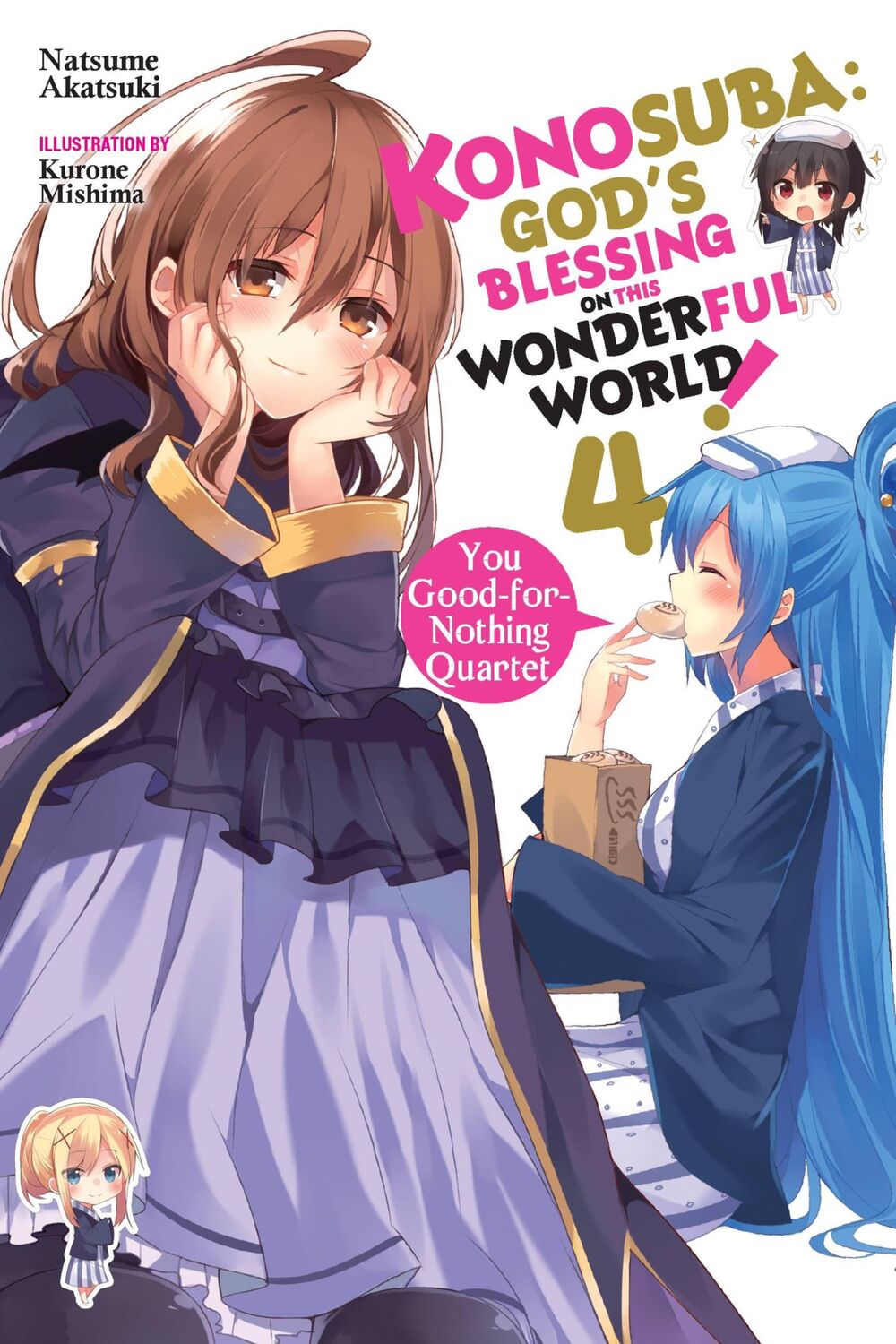 Cover: 9780316468763 | Konosuba: God's Blessing on This Wonderful World!, Vol. 4 (Light...