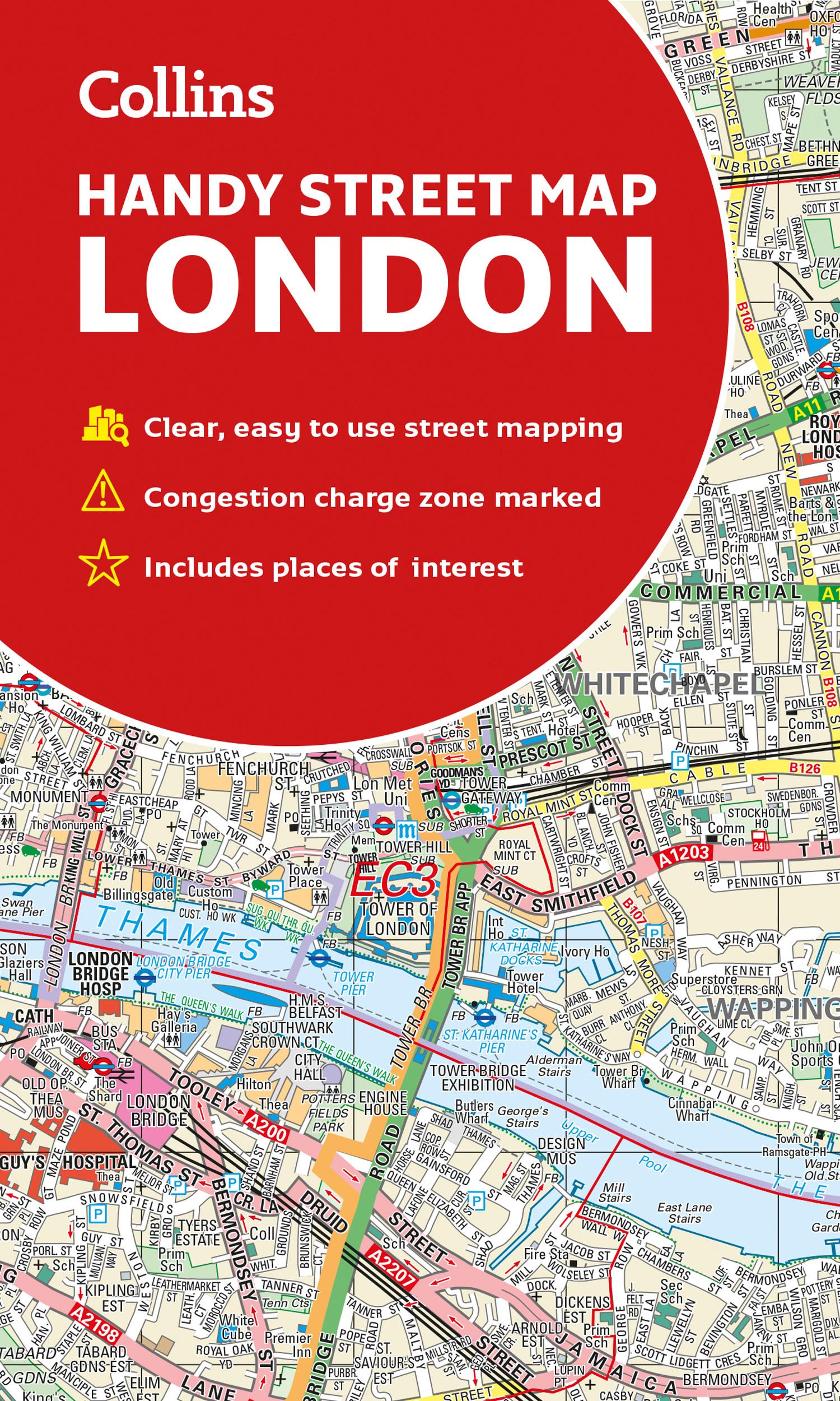 Cover: 9780008320584 | Collins London Handy Street Map | Collins Maps | (Land-)Karte | 2019