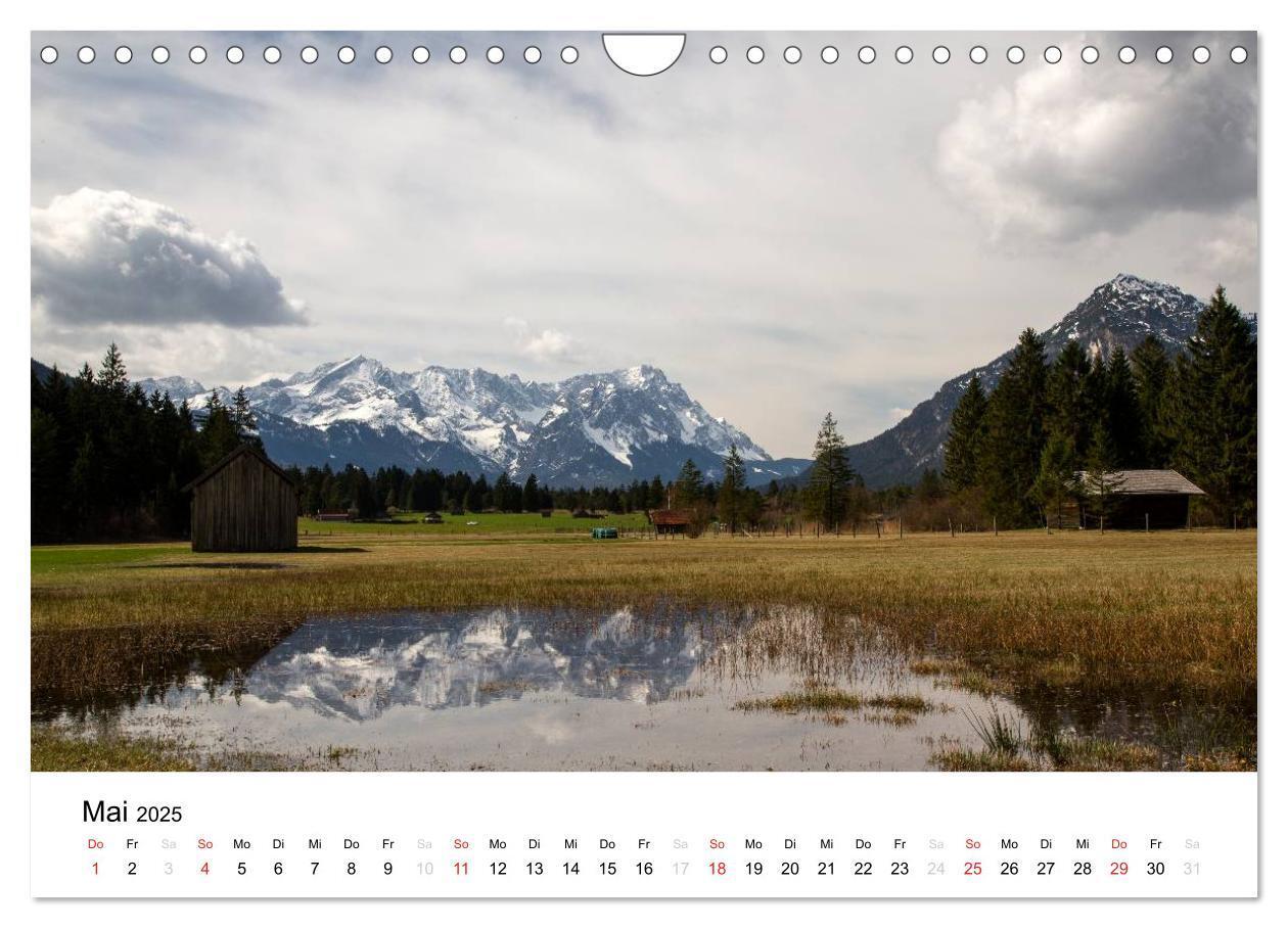 Bild: 9783435591466 | Zugspitz-Impressionen (Wandkalender 2025 DIN A4 quer), CALVENDO...