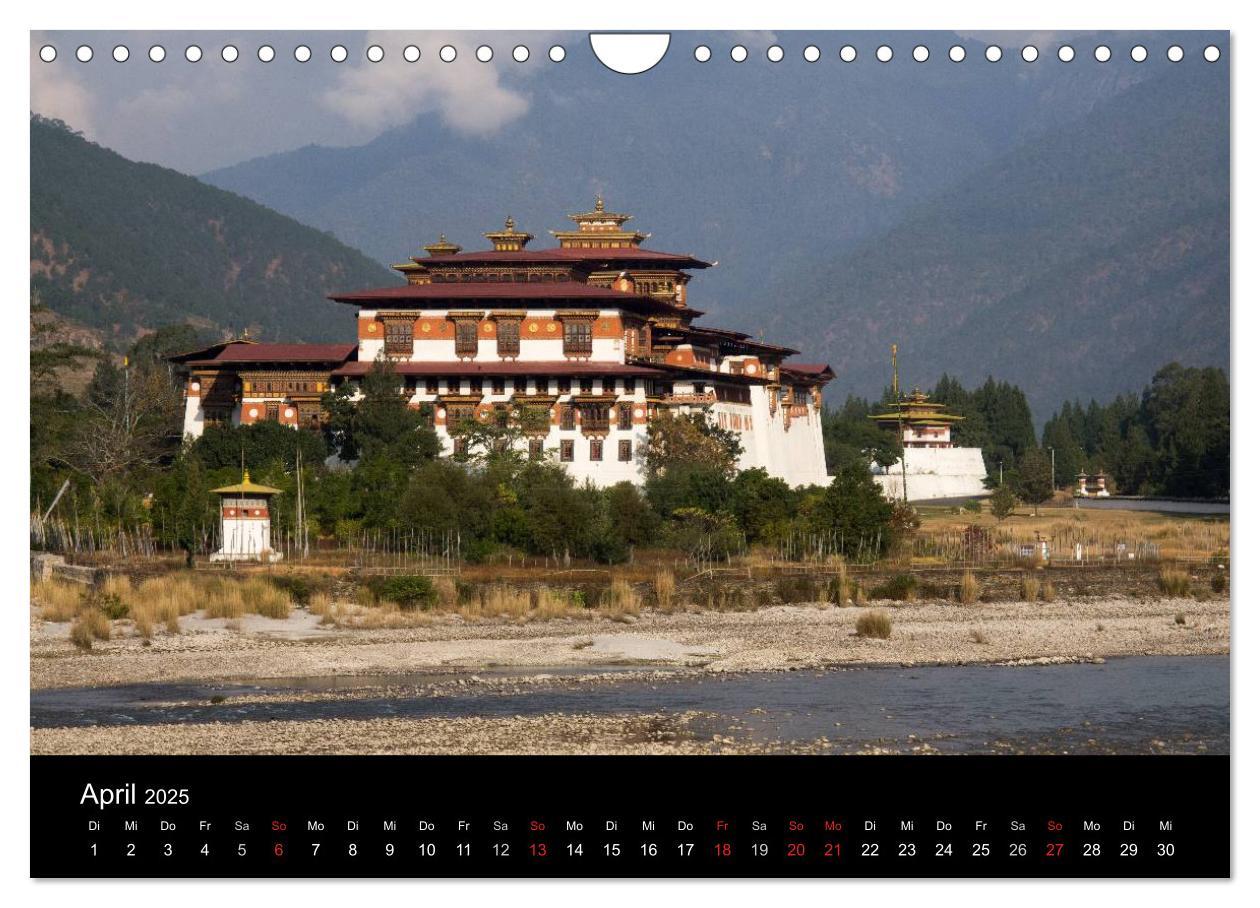 Bild: 9783435773541 | Bhutan 2025 - Land des Donnerdrachens (Wandkalender 2025 DIN A4...