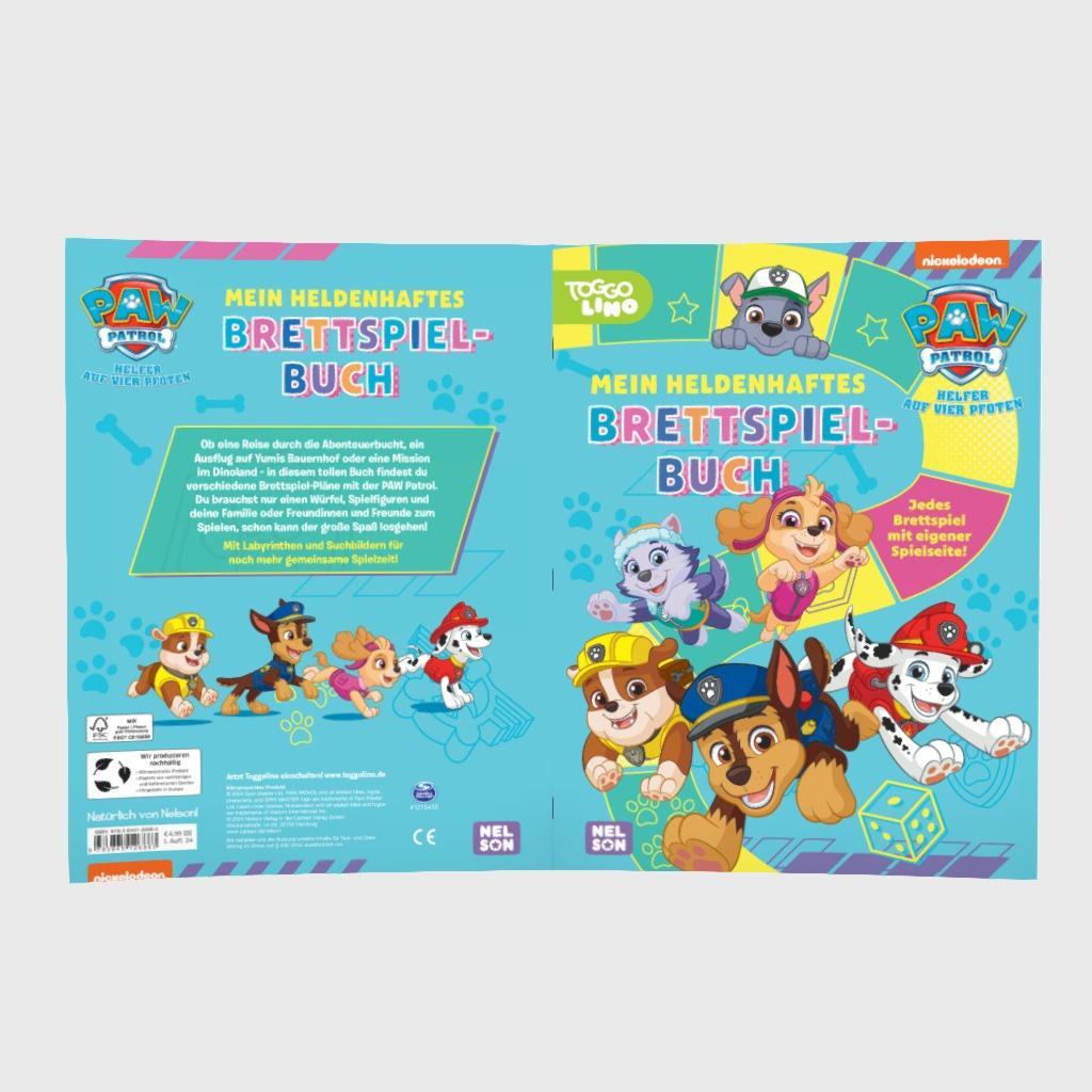 Bild: 9783845126883 | PAW Patrol Mitmachbuch: Mein heldenhaftes Brettspielbuch | Taschenbuch