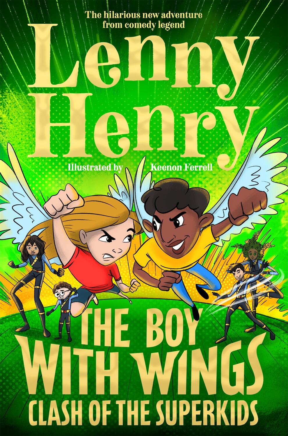 Cover: 9781529067903 | The Boy With Wings: Clash of the Superkids | Lenny Henry | Taschenbuch