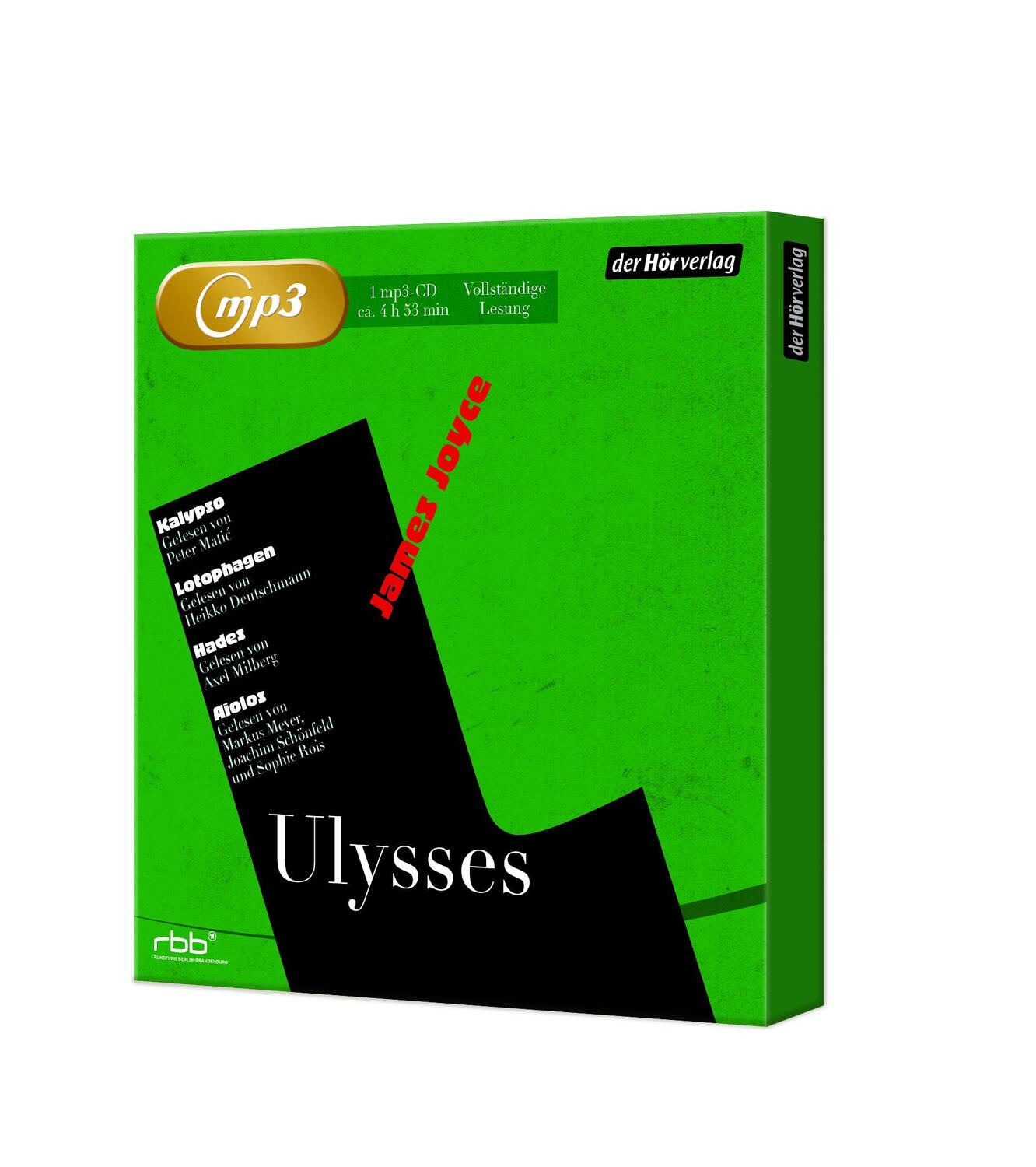 Bild: 9783844509960 | Ulysses | James Joyce | MP3 | 6 | Deutsch | 2013 | Der Hörverlag