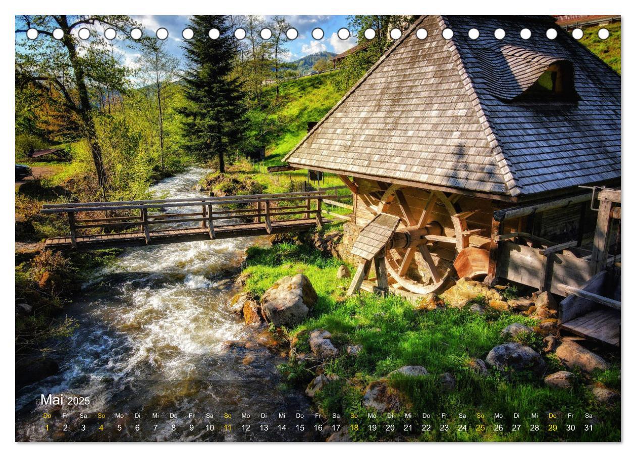 Bild: 9783457235546 | Faszination Schwarzwald (Tischkalender 2025 DIN A5 quer), CALVENDO...