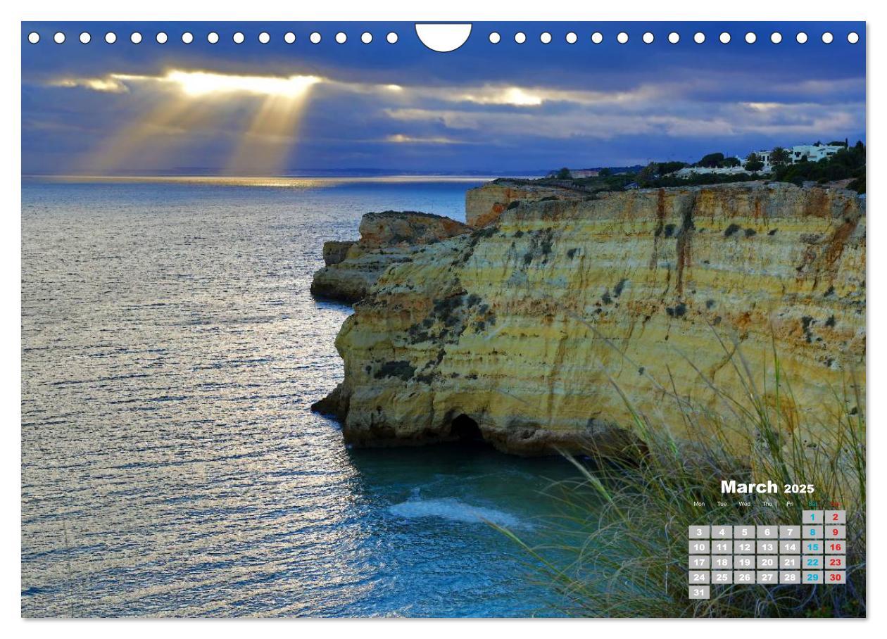 Bild: 9781325951383 | ALGARVE Portugals red coast (Wall Calendar 2025 DIN A4 landscape),...