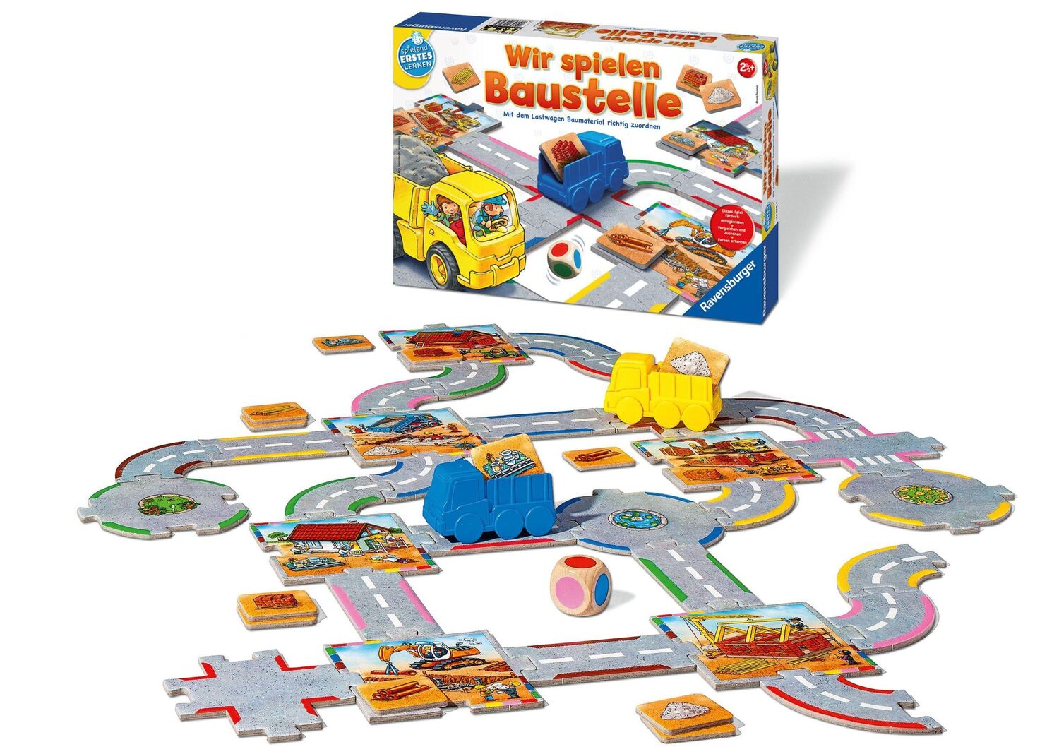 Bild: 4005556247264 | Wir spielen Baustelle | Spiel | 24726 | Deutsch | 2013 | Ravensburger