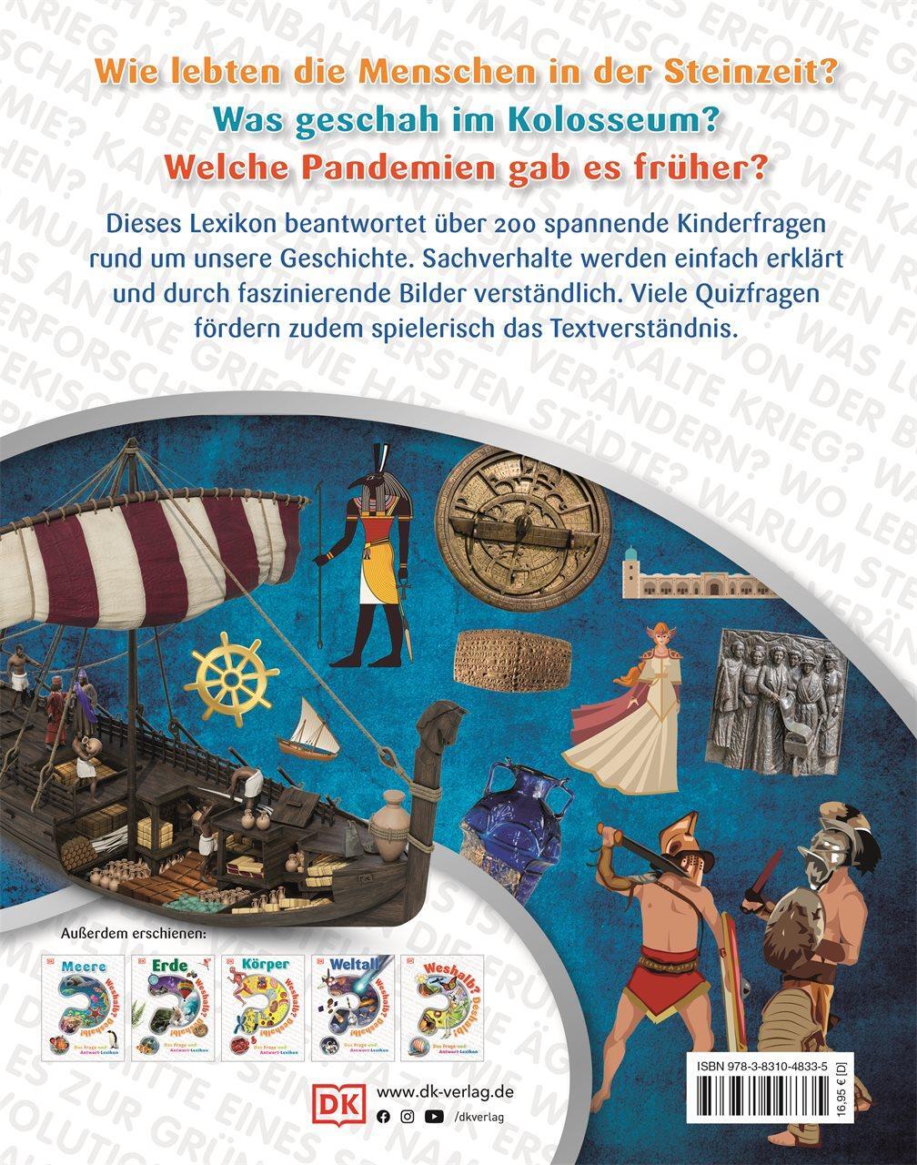 Rückseite: 9783831048335 | Weshalb? Deshalb! Geschichte | Philip Steele | Buch | 144 S. | Deutsch