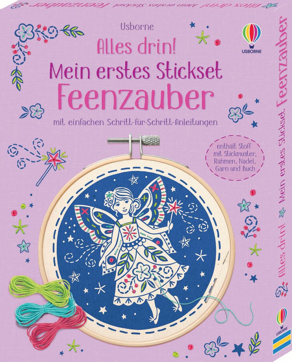 Cover: 9781035700158 | Alles drin! Mein erstes Stickset: Feenzauber | Lara Bryan | Buch