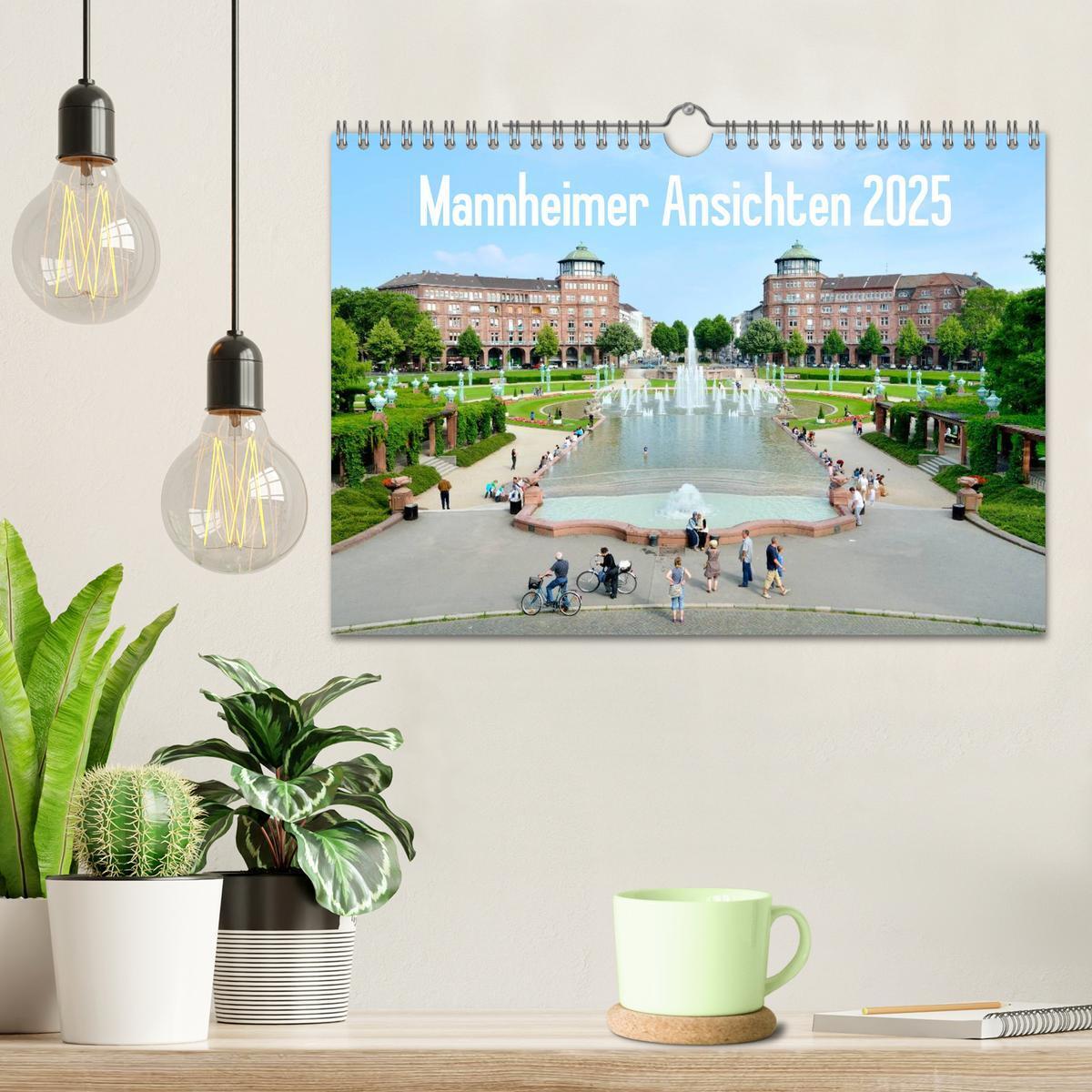 Bild: 9783435826605 | Mannheimer Ansichten 2025 (Wandkalender 2025 DIN A4 quer), CALVENDO...