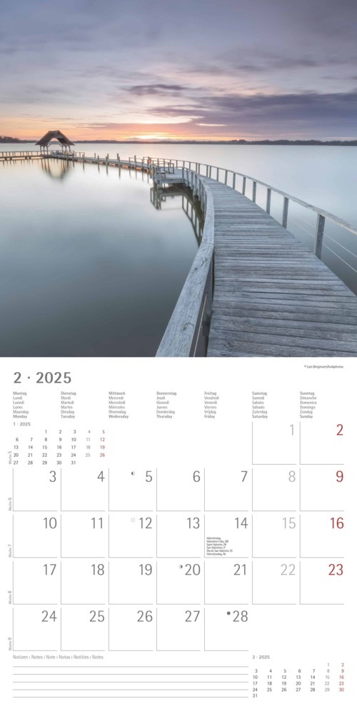 Bild: 4251732340919 | Alpha Edition - Wege 2025 Broschürenkalender, 30x30cm, Wandkalender...