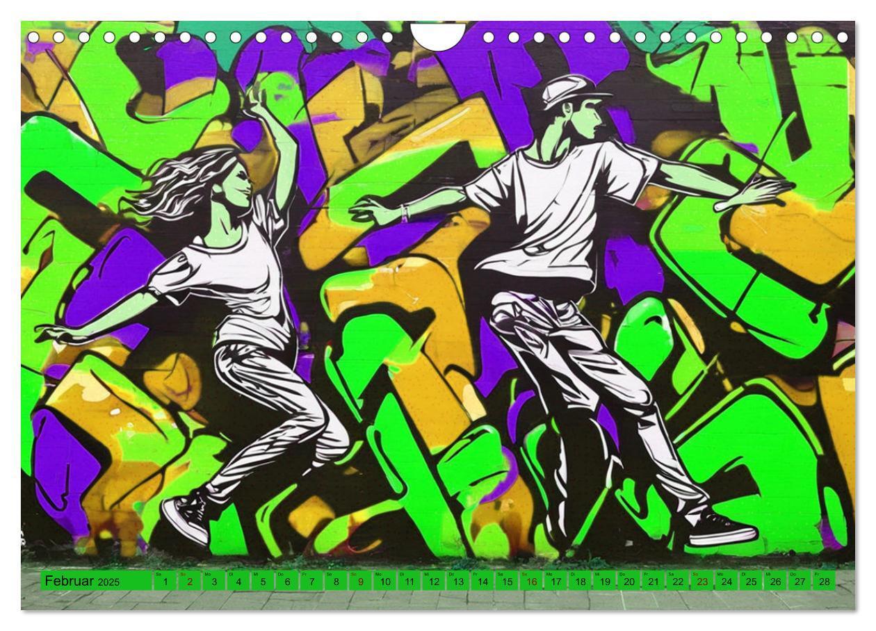 Bild: 9783383822384 | Lebensart Hip Hop (Wandkalender 2025 DIN A4 quer), CALVENDO...