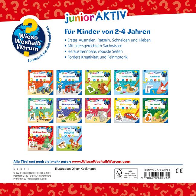 Bild: 9783473600755 | Wieso? Weshalb? Warum? junior AKTIV: Weihnachten | Oliver Kockmann