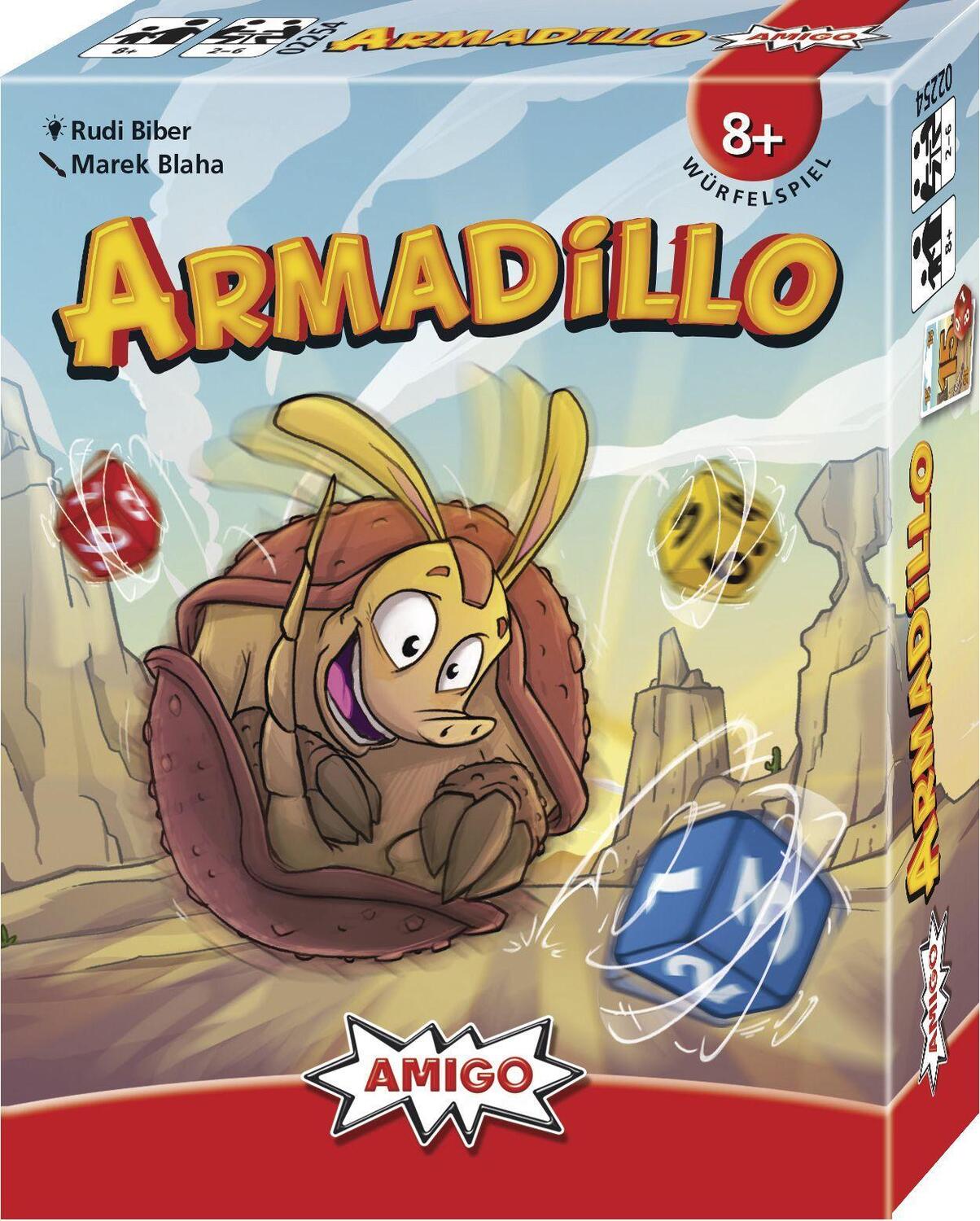 Bild: 4007396022544 | Armadillo | AMIGO - Kartenspiel | AMIGO Spiel Freizeit | Spiel | 02254