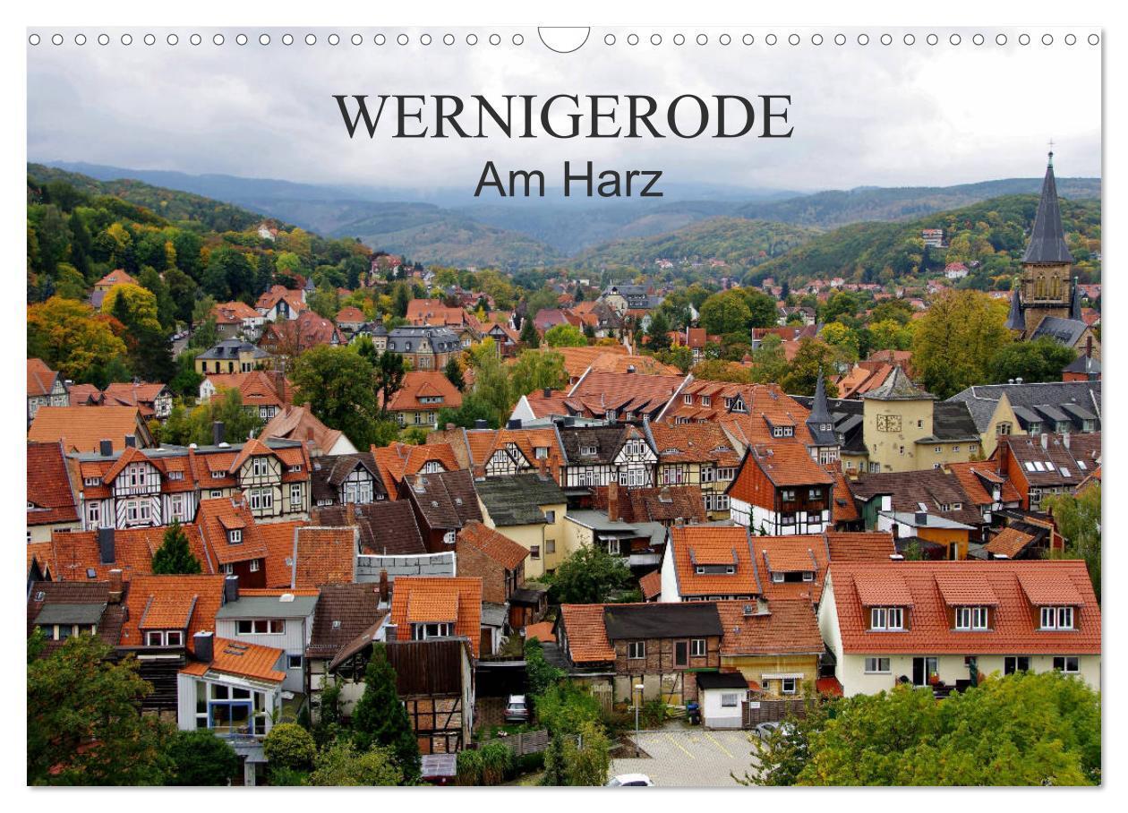 Cover: 9783435386253 | Wernigerode am Harz (Wandkalender 2025 DIN A3 quer), CALVENDO...