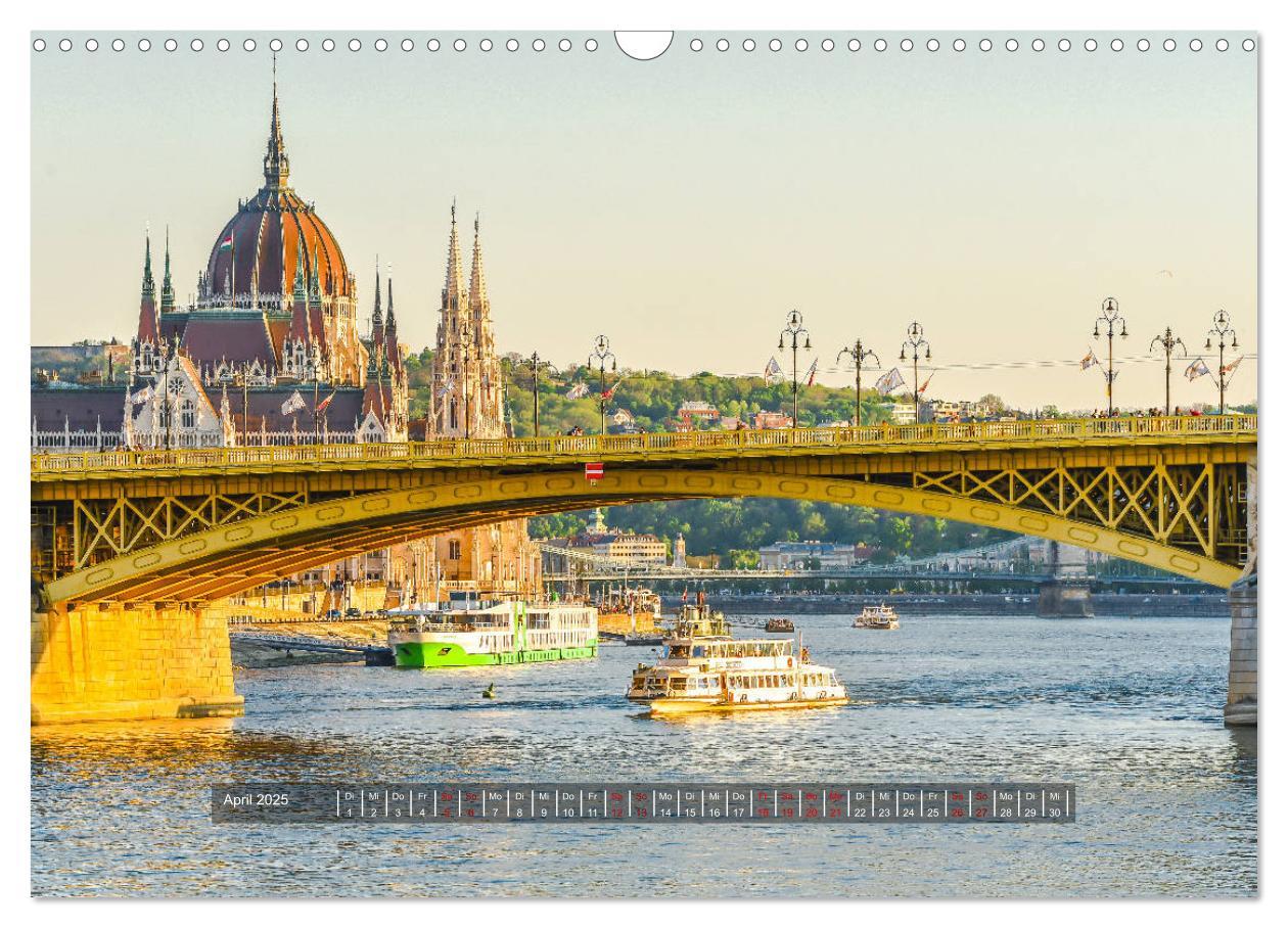 Bild: 9783435144631 | Budapest - Die Stadt an der Donau (Wandkalender 2025 DIN A3 quer),...