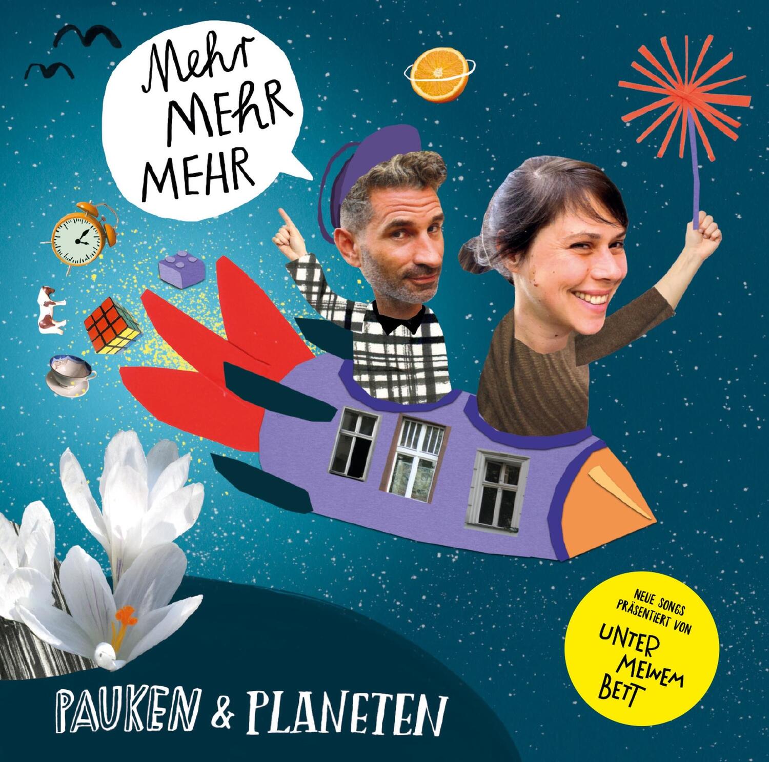 Cover: 4260694140192 | Mehr Mehr Mehr. Kinderlieder | Pauken und Planeten | Audio-CD | 2022