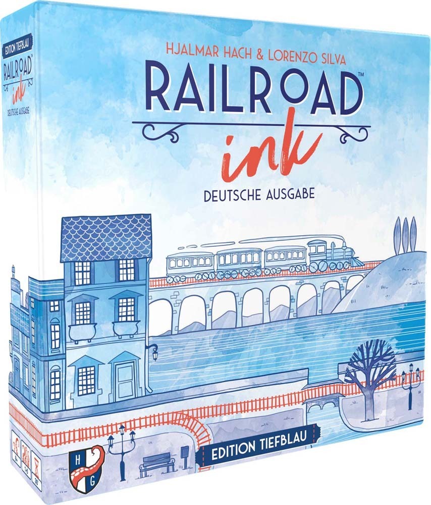 Cover: 4270000440199 | Railroad Ink: Edition Tiefblau | Lorenzo Silva (u. a.) | Spiel