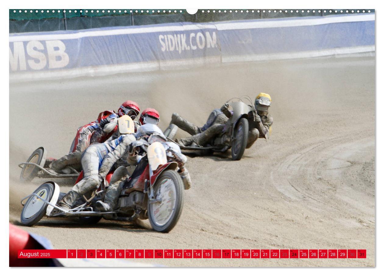 Bild: 9783435130450 | Speedway Sandbahn (Wandkalender 2025 DIN A2 quer), CALVENDO...