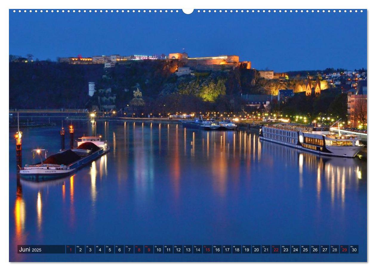 Bild: 9783435609468 | Koblenz Die Stadt am Deutschen Eck (Wandkalender 2025 DIN A2 quer),...