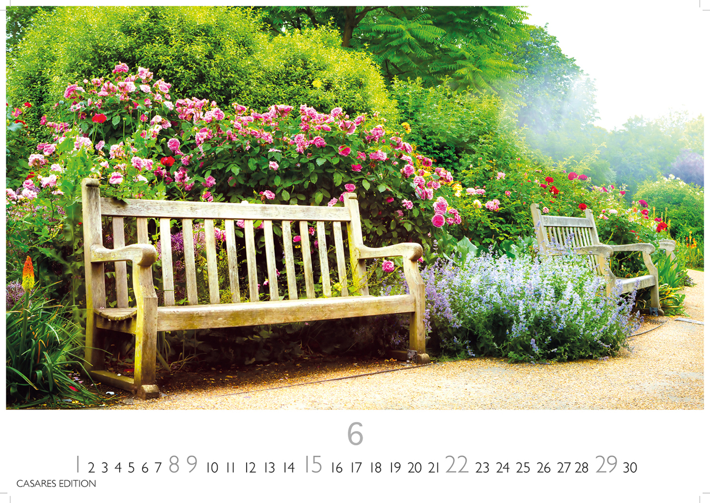 Bild: 9781835242247 | Gartenparadiese 2025 L 35x50cm | Kalender | 14 S. | Deutsch | 2025