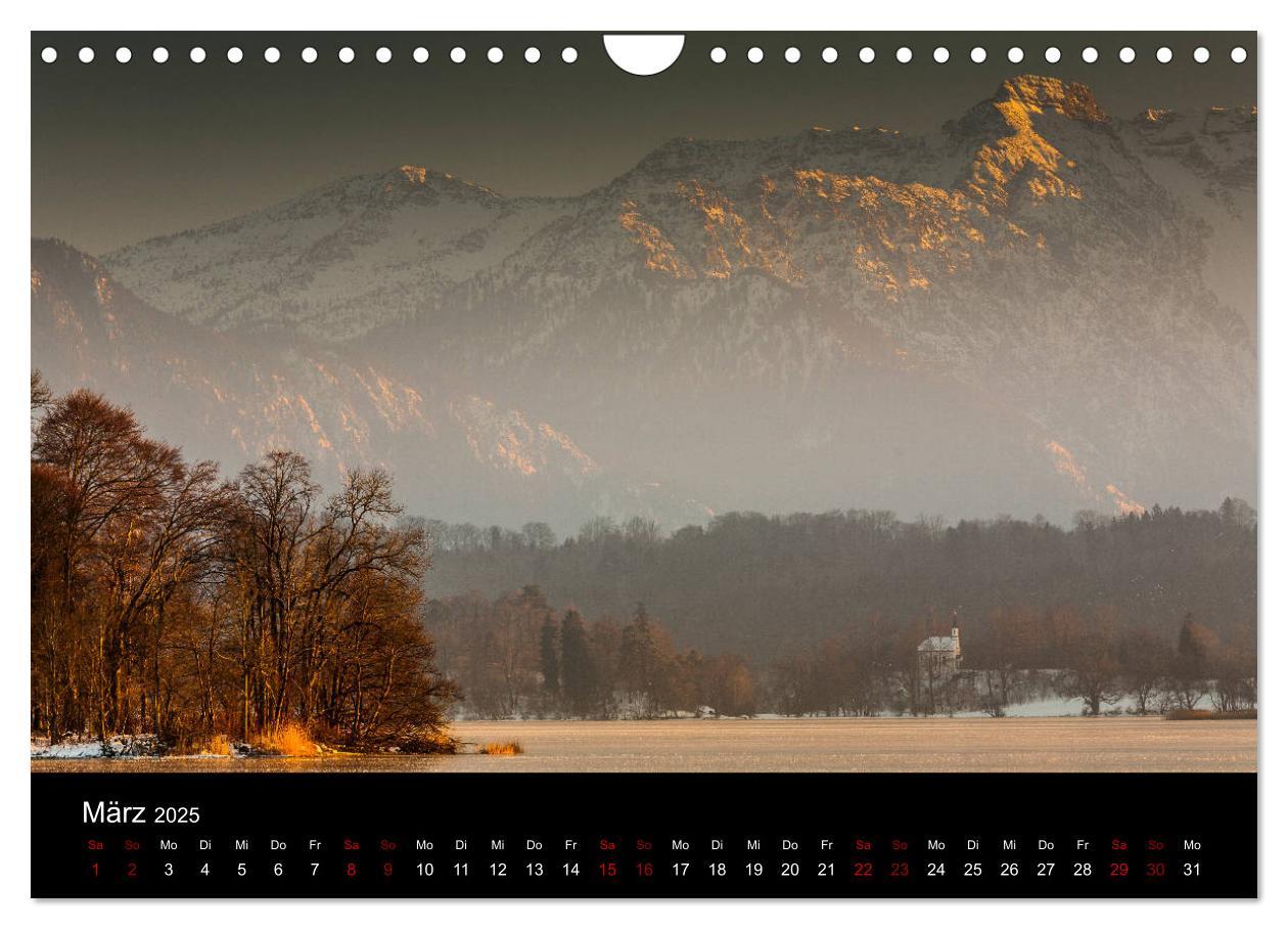 Bild: 9783435456048 | Bayerische Landschaften (Wandkalender 2025 DIN A4 quer), CALVENDO...