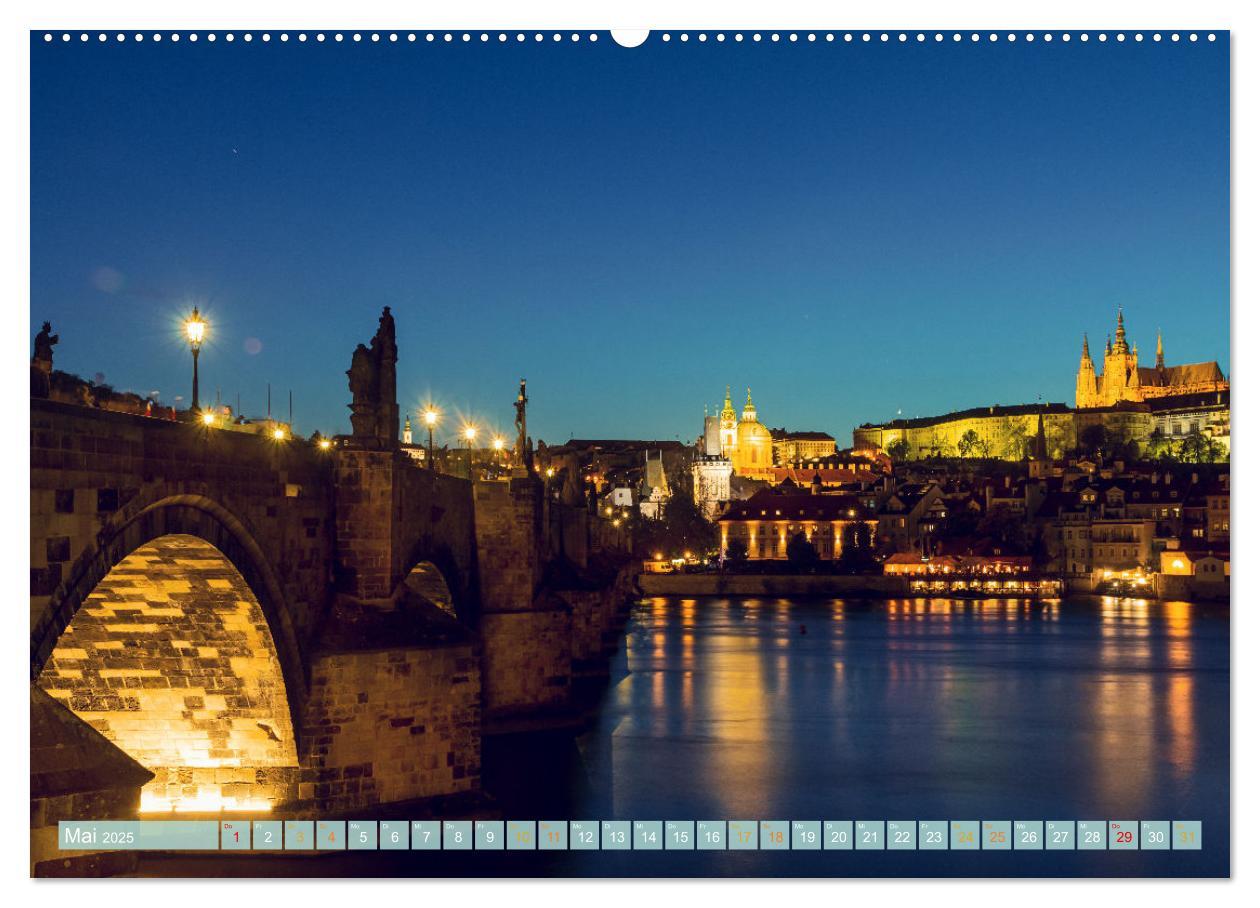 Bild: 9783383917165 | Die Karlsbrücke in Prag (Wandkalender 2025 DIN A2 quer), CALVENDO...