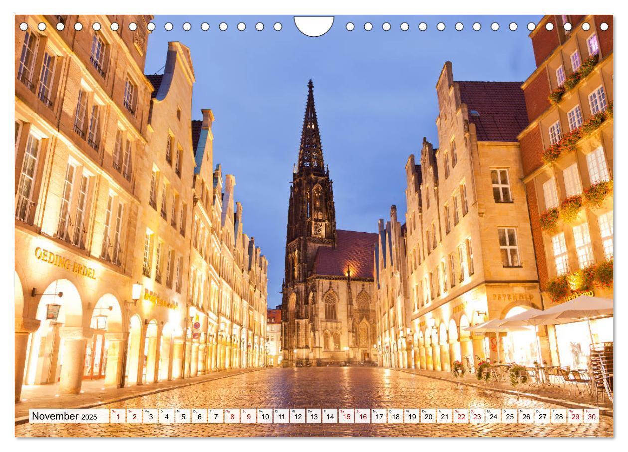 Bild: 9783435261000 | Lebenswertes Münster (Wandkalender 2025 DIN A4 quer), CALVENDO...