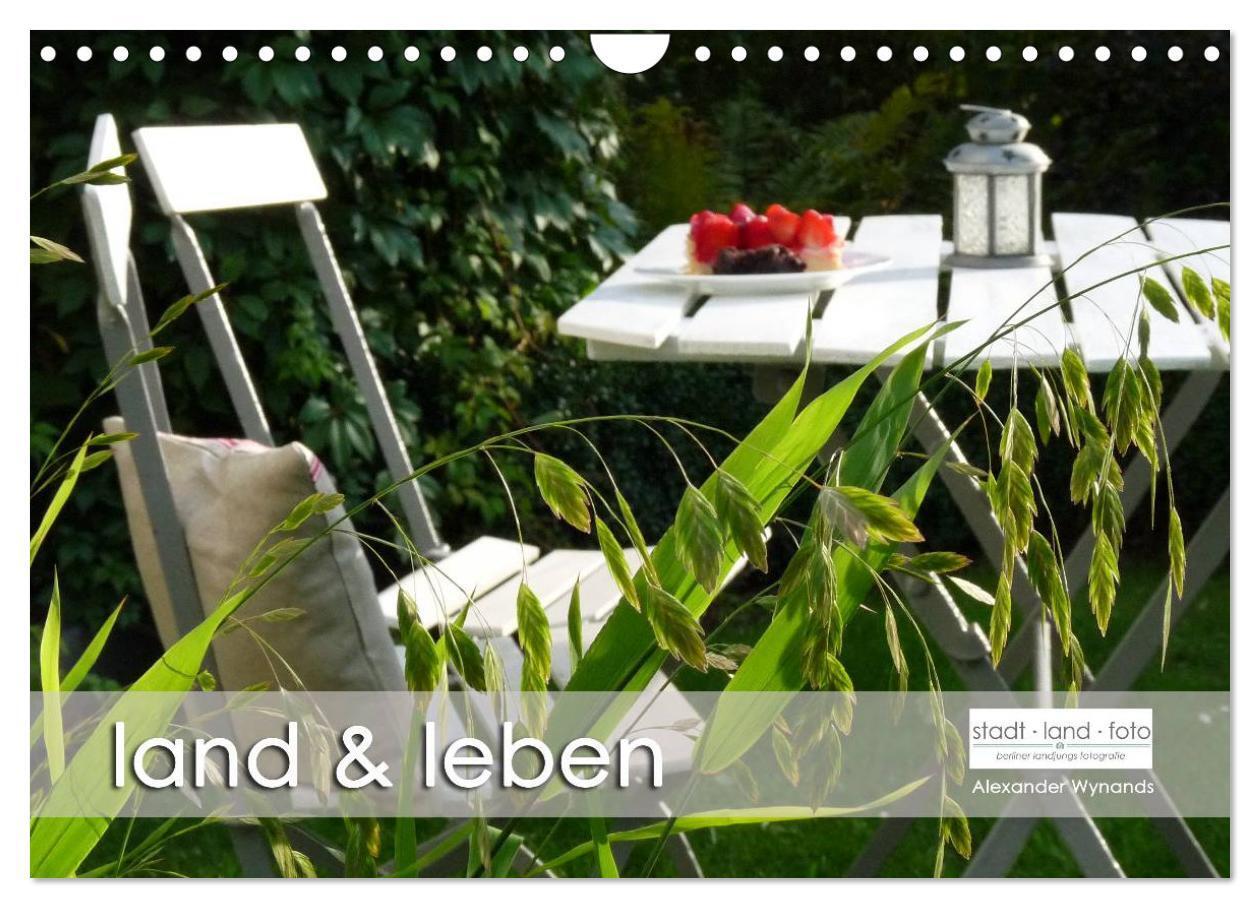 Cover: 9783435509157 | land und leben (Wandkalender 2025 DIN A4 quer), CALVENDO...