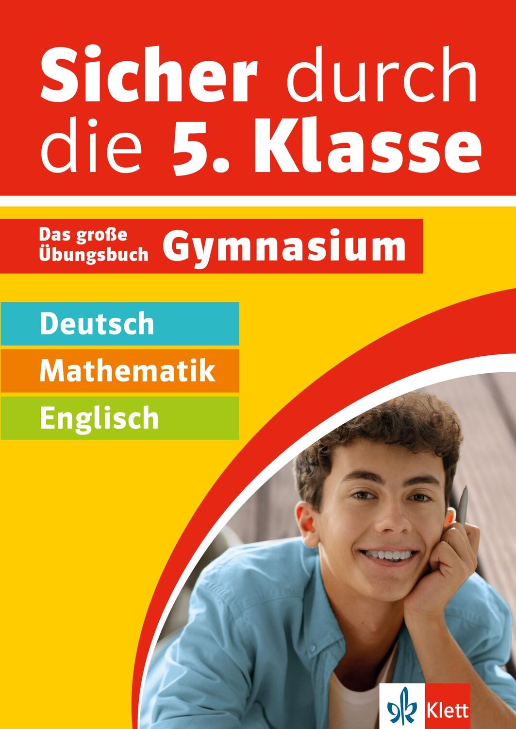 Cover: 9783129276358 | Klett Sicher durch die 5. Klasse - Deutsch, Mathematik, Englisch