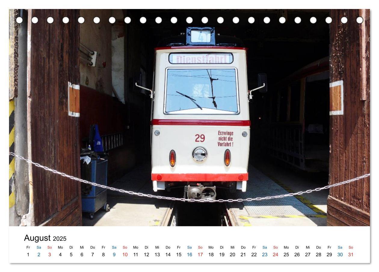 Bild: 9783435495429 | Naumburgs historische Straßenbahn (Tischkalender 2025 DIN A5 quer),...