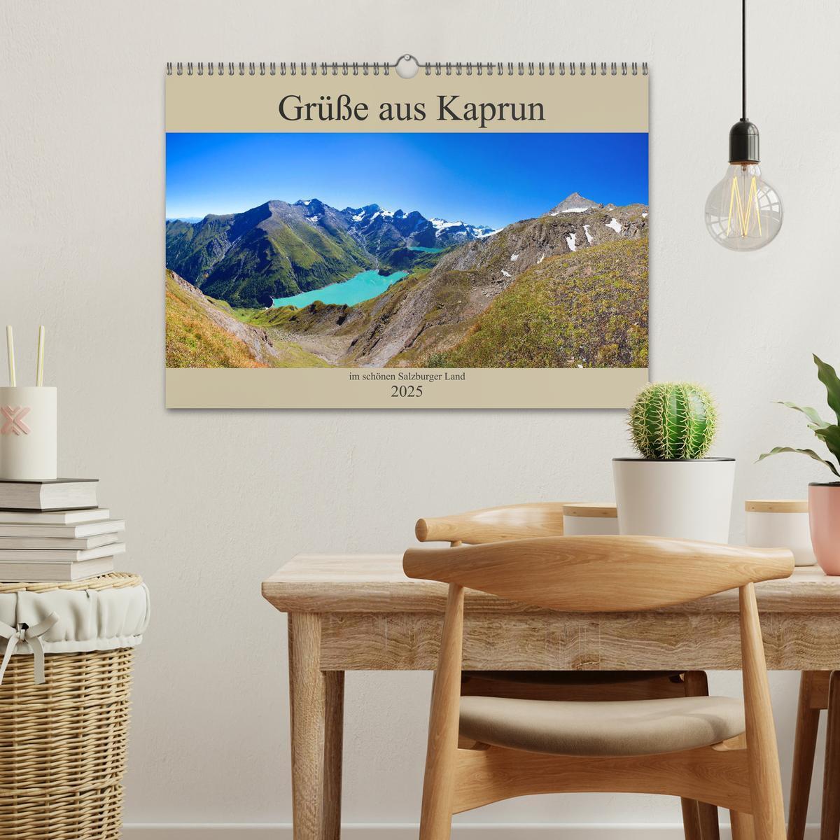 Bild: 9783435401901 | Grüße aus Kaprun (Wandkalender 2025 DIN A3 quer), CALVENDO...