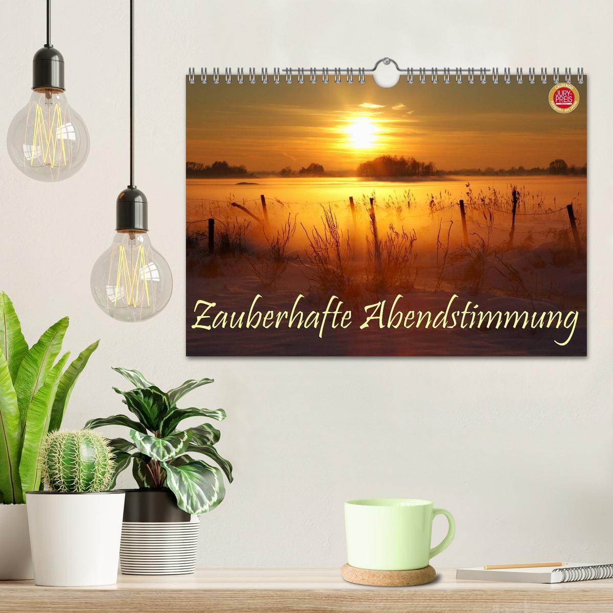 Bild: 9783435750887 | Zauberhafte Abendstimmung (Wandkalender 2025 DIN A4 quer), CALVENDO...