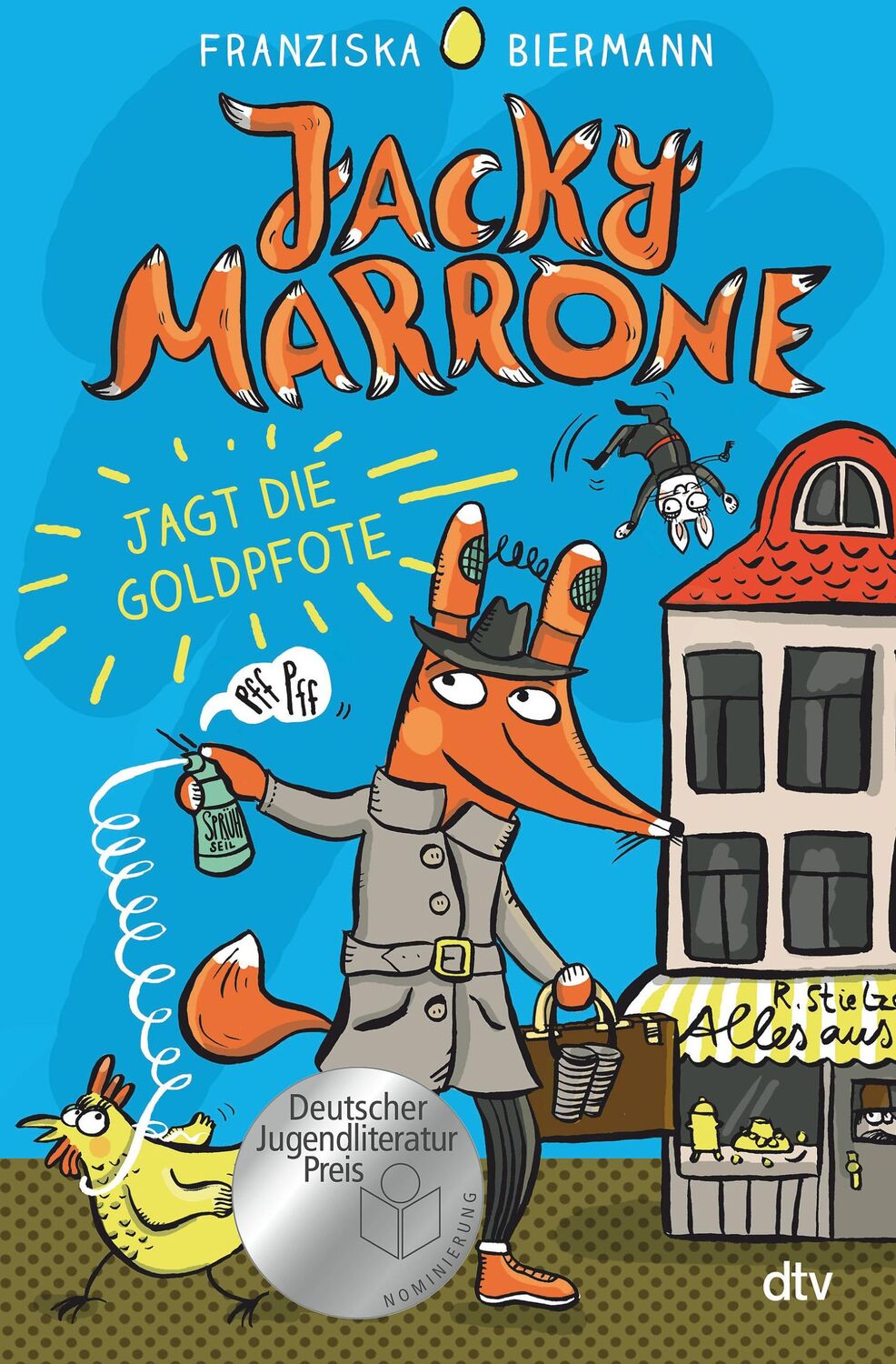 Cover: 9783423762304 | Jacky Marrone jagt die Goldpfote | Franziska Biermann | Buch | 120 S.