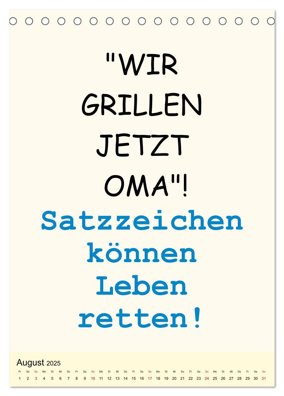 Bild: 9783435942596 | Sprüche-Kalender. Lustiges für die Familie! (Tischkalender 2025 DIN...