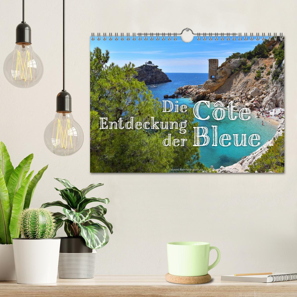 Bild: 9783383967764 | Die Entdeckung der Côte Bleue (Wandkalender 2025 DIN A4 quer),...