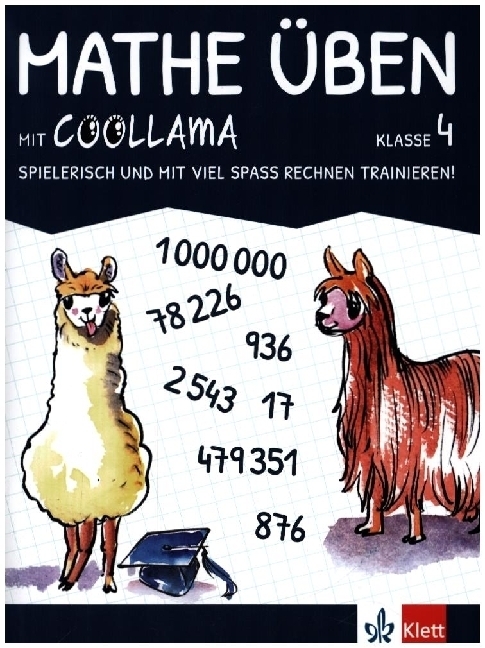 Cover: 9783121622689 | Mathe üben mit Coollama 4 | Das Übungsheft Klasse 4 | Broschüre | 2024