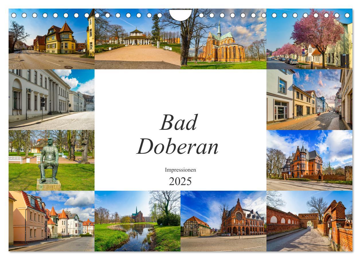 Cover: 9783435237043 | Bad Doberan Impressionen (Wandkalender 2025 DIN A4 quer), CALVENDO...