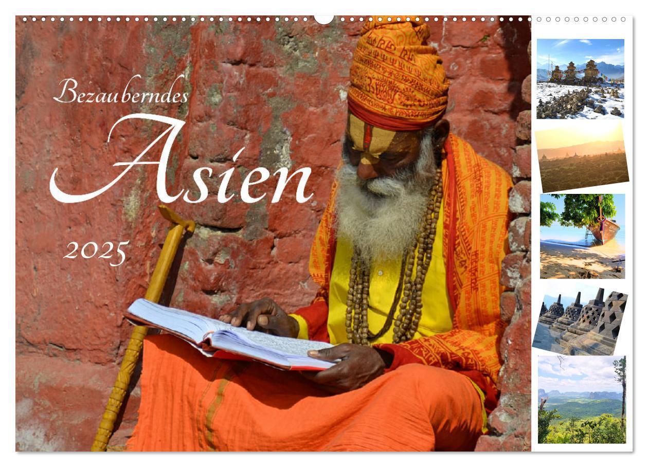 Cover: 9783435174713 | Bezauberndes Asien 2025 (Wandkalender 2025 DIN A2 quer), CALVENDO...