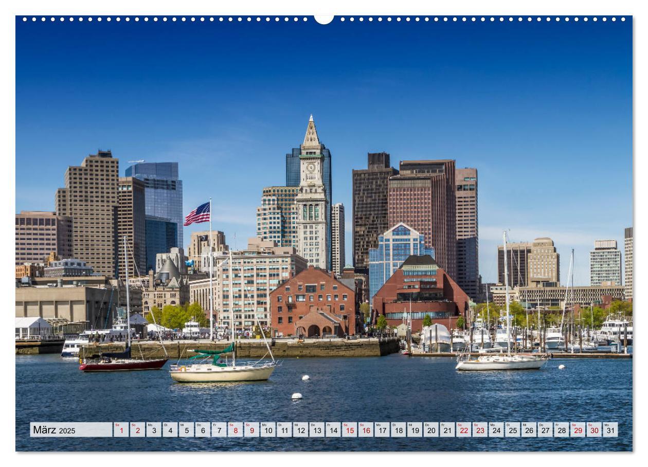 Bild: 9783435370559 | Stadtansichten aus Boston (Wandkalender 2025 DIN A2 quer), CALVENDO...