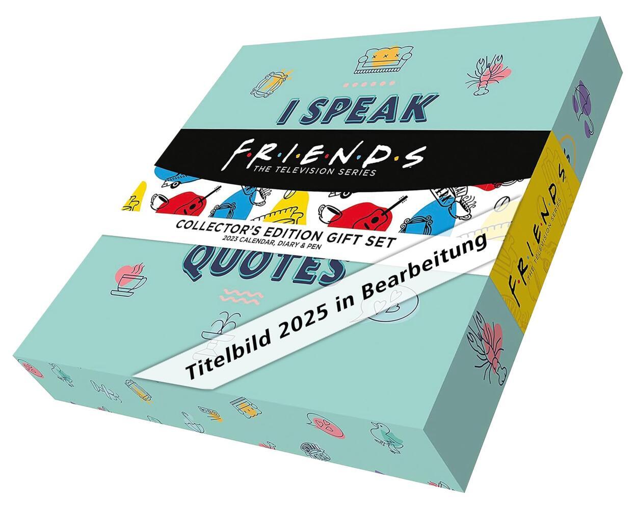 Cover: 9781835272558 | Friends 2025 - Premium Geschenkbox | Danilo Promotions Ltd | Kalender