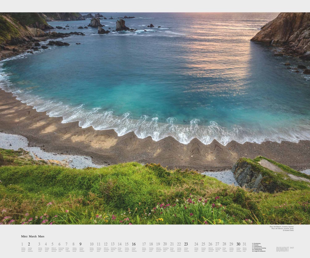 Bild: 4250809653419 | DUMONT - Das Meer 2025 Wandkalender, 60x50cm, Fotokunst-Kalender...