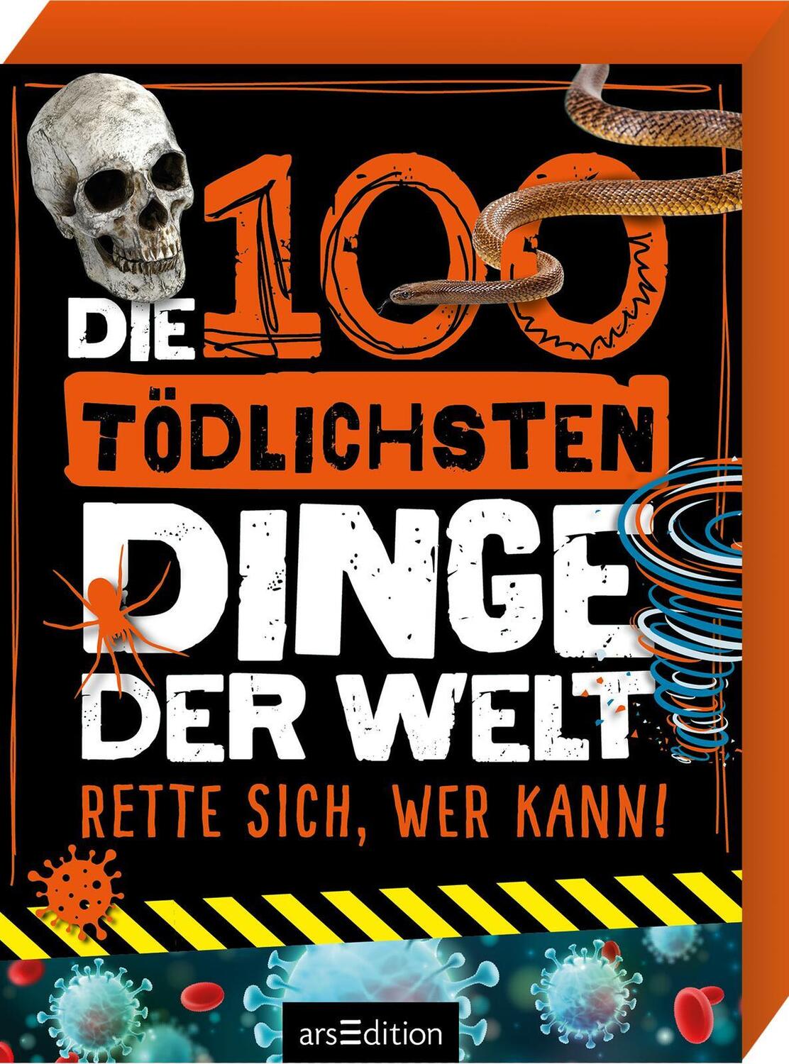 Cover: 9783845841816 | Die 100 tödlichsten Dinge der Welt | Rette sich, wer kann! | Buch